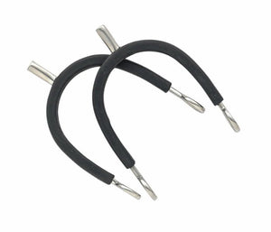 Shires Rubber Covered Stainless Steel Spurs