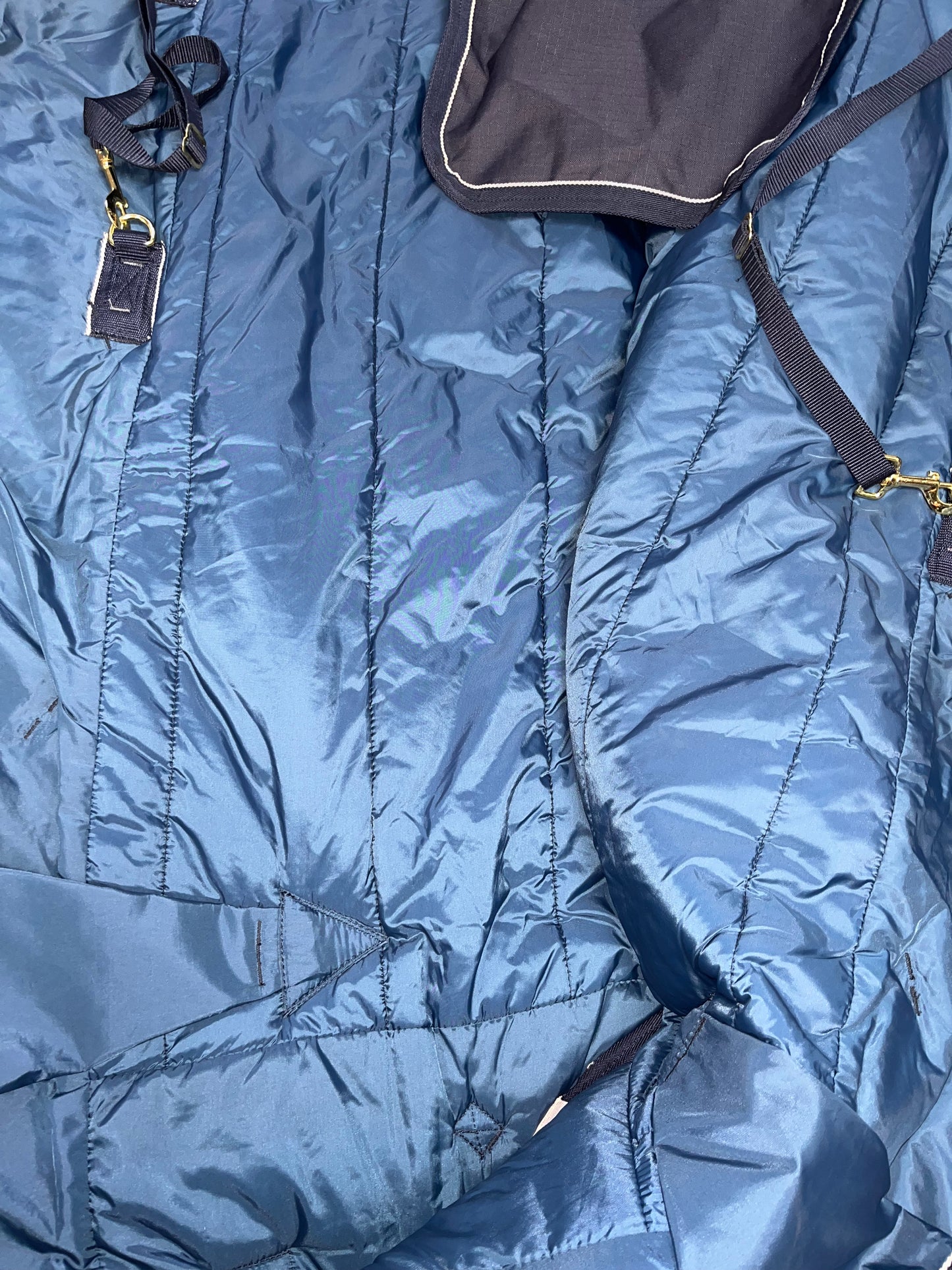 Sheldon 4’3 200g Fill Turnout Rug Navy