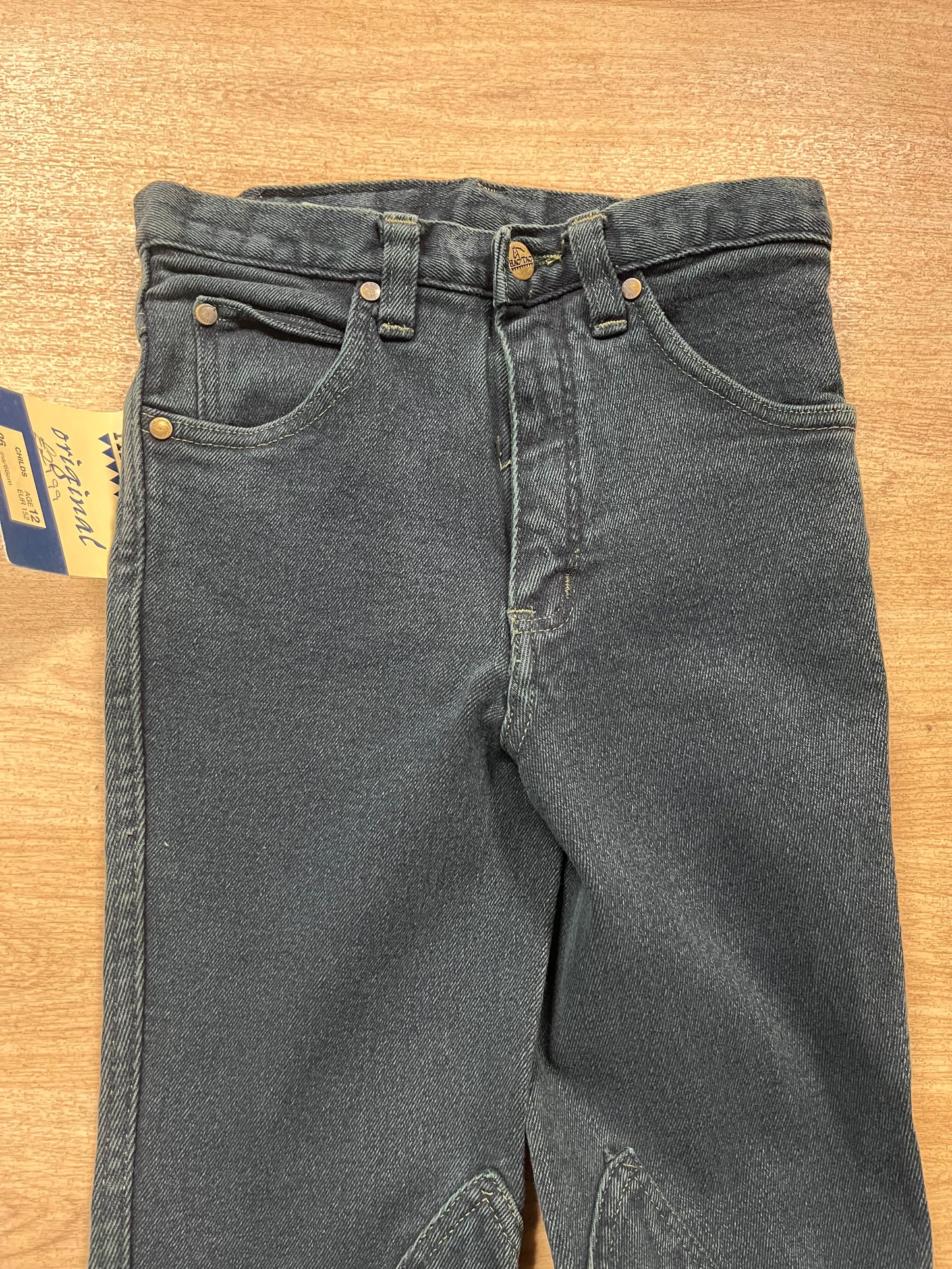 Hac - Tac Original Childs Kinder Jeans Jodhpurs Size 12 Years