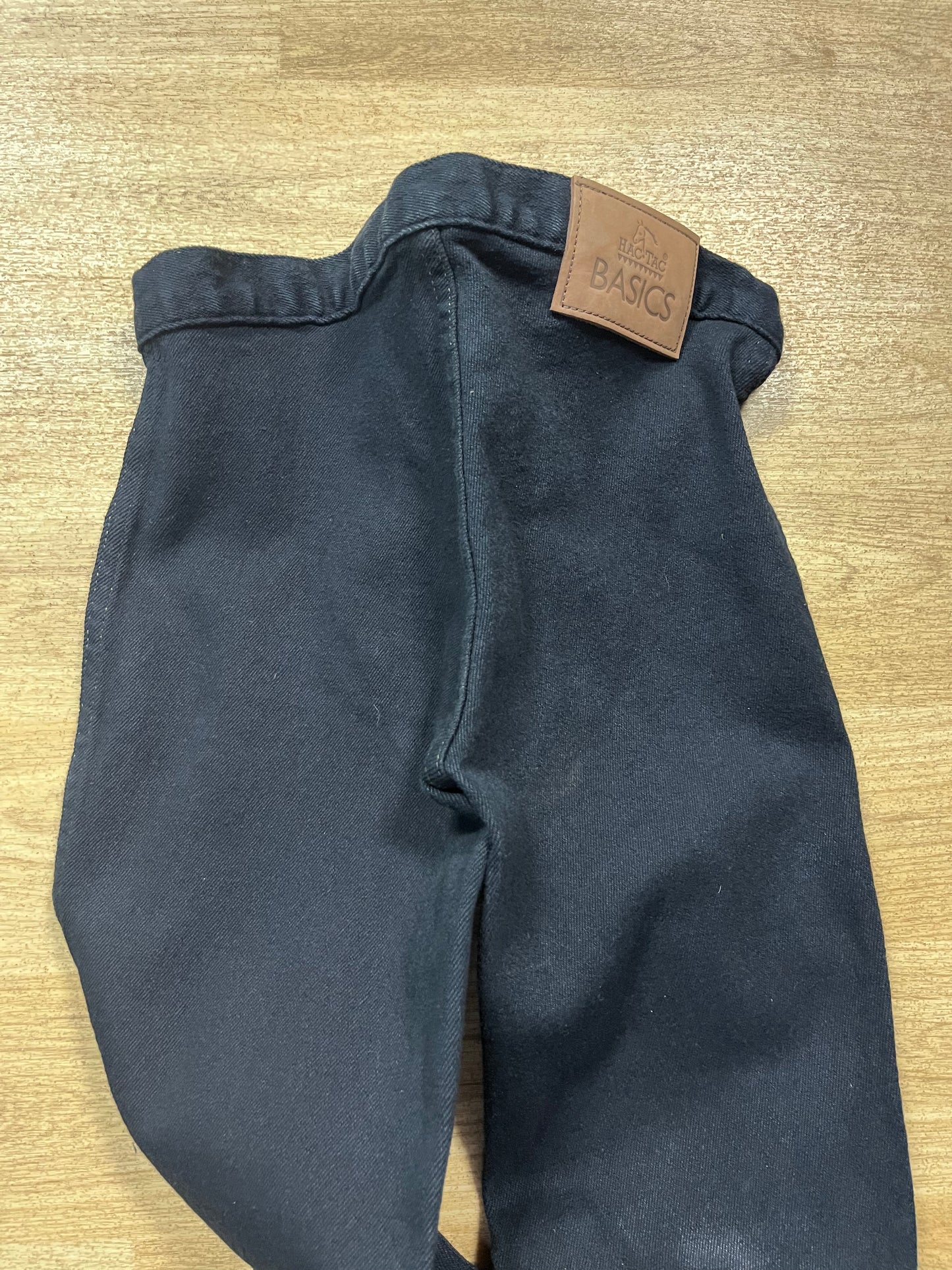Hac - Tac Basics  Childs Kinder Jeans Jodhpurs Size 12 Years