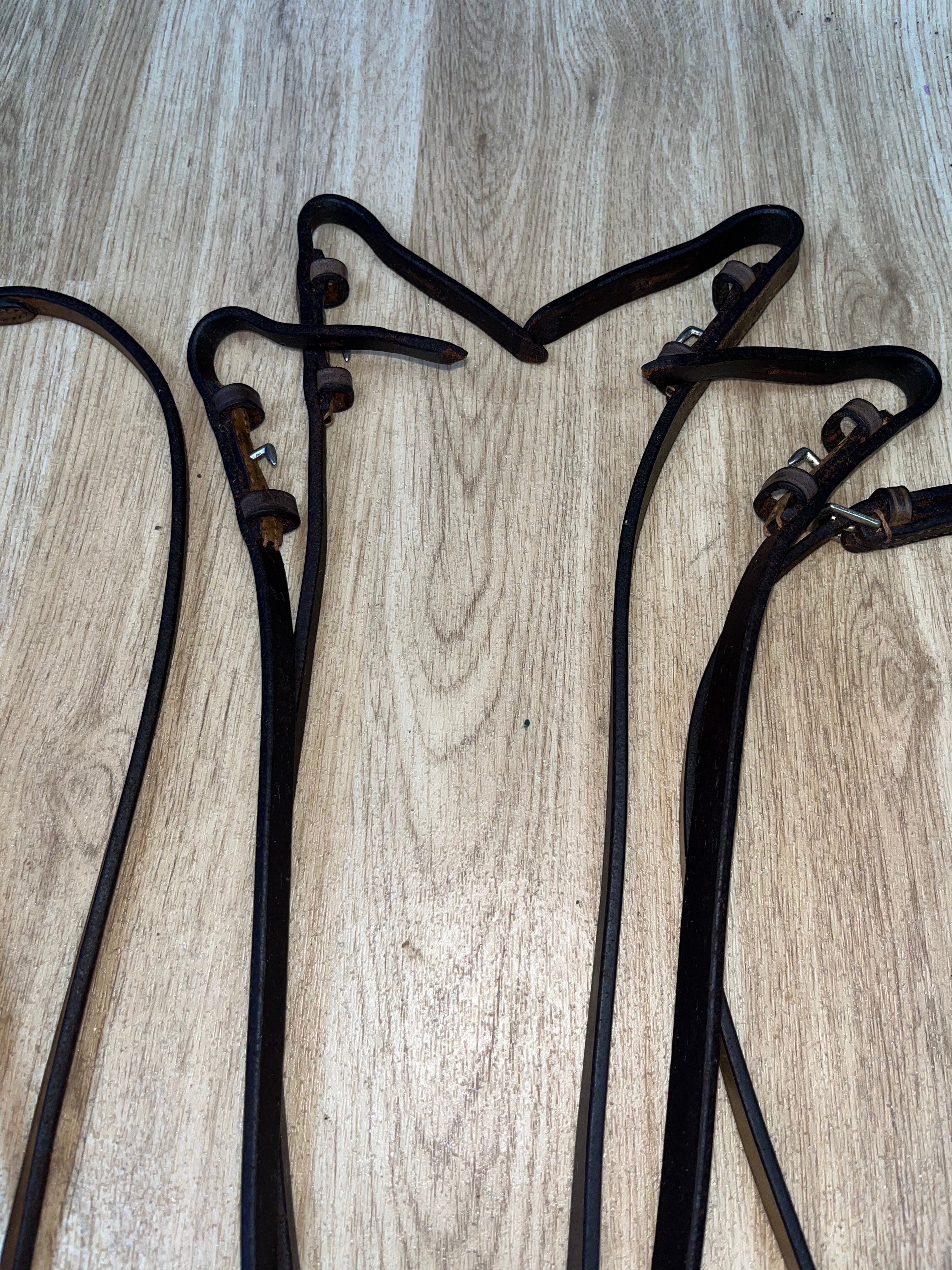 Double Bridle Brown Full Fine Leather #25