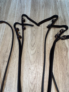 Double Bridle Brown Full Fine Leather #25
