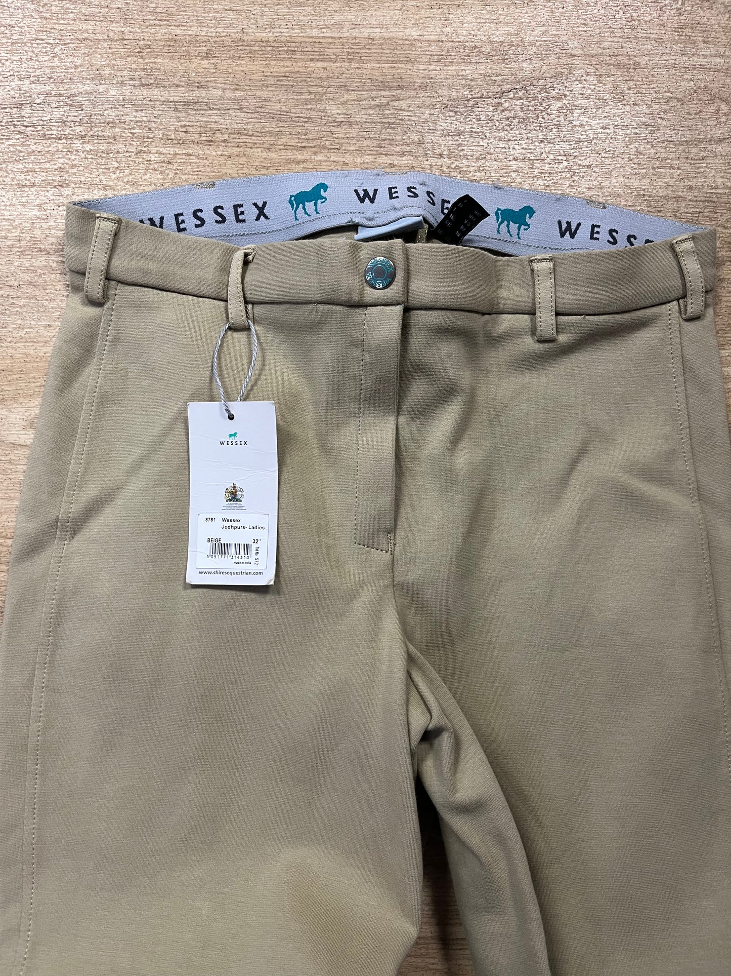 Shires Wessex Ladies Jodphurs - Size 32”