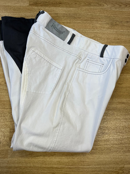 Rhinegold Ladies Elite Contrast Breeches - Size 18