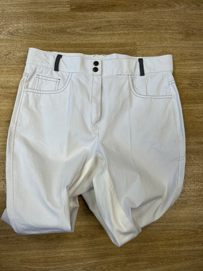 Rhinegold Ladies Elite Contrast Breeches - Size 18