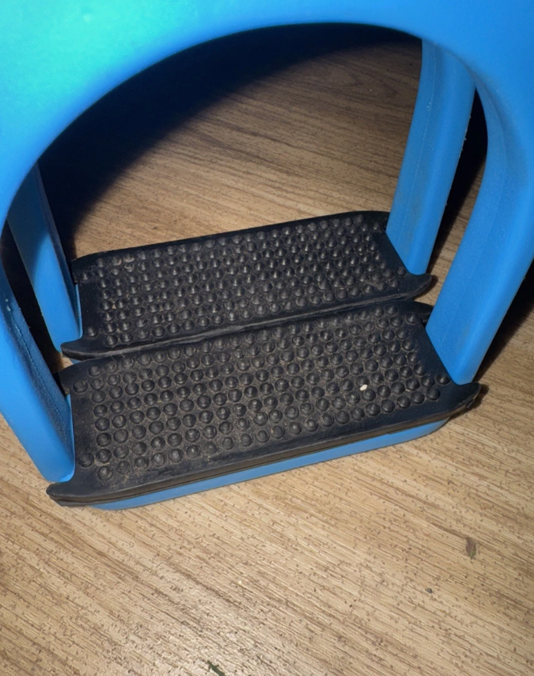 Blue 4.5" Polymer Stirrups #14