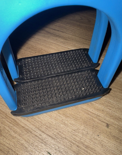 Blue 4.5" Polymer Stirrups #14