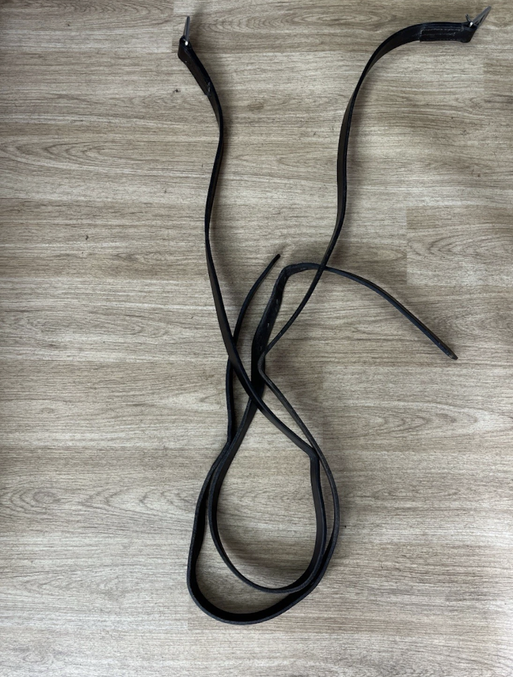English Leather 54" Brown Stirrup Leathers #3