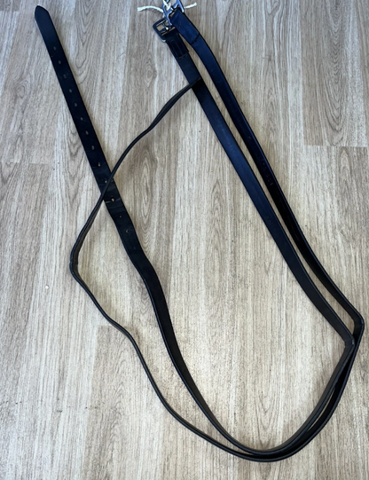 Black 64" Stirrup Leathers #5