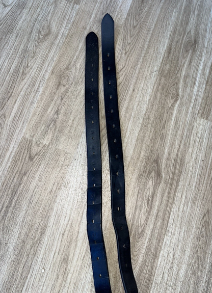 Black 64" Stirrup Leathers #5