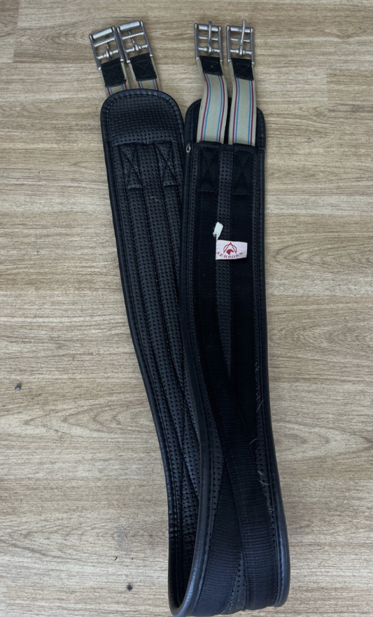 Aerborn Horse Girths Various Sizes | Brown & Black | GP | Dressage | Tack