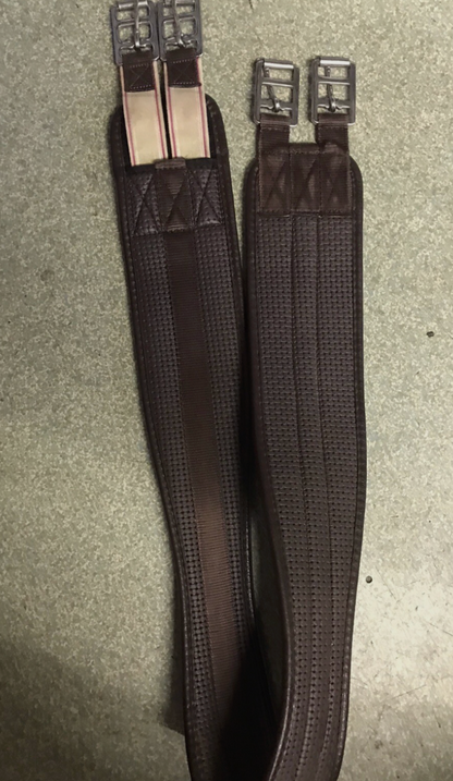 Loveson Horse Girths Various Sizes | Brown & Black | GP | Dressage | Tack