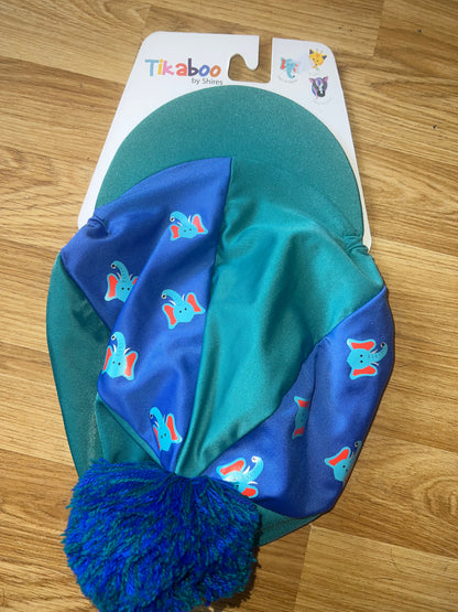 Shires Tikaboo Pom Pom Elephant Hat Silk