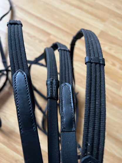 Continental Webbing / Curb / Rubber Reins