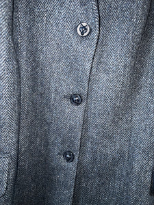 Caldene Silverdale 44” Blue Tweed Hacking Jacket