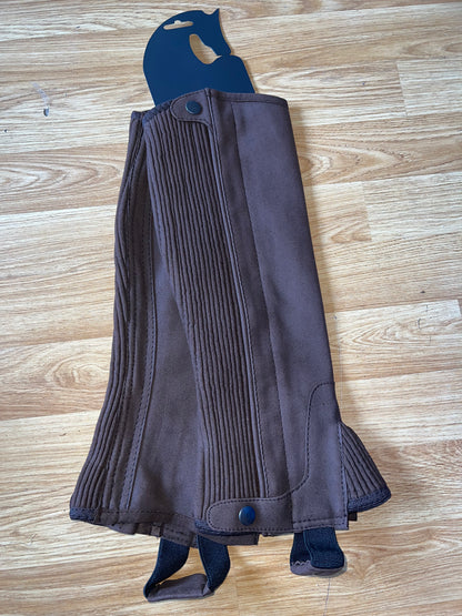 Amara Brown Suedette Ladies & Childs Chaps