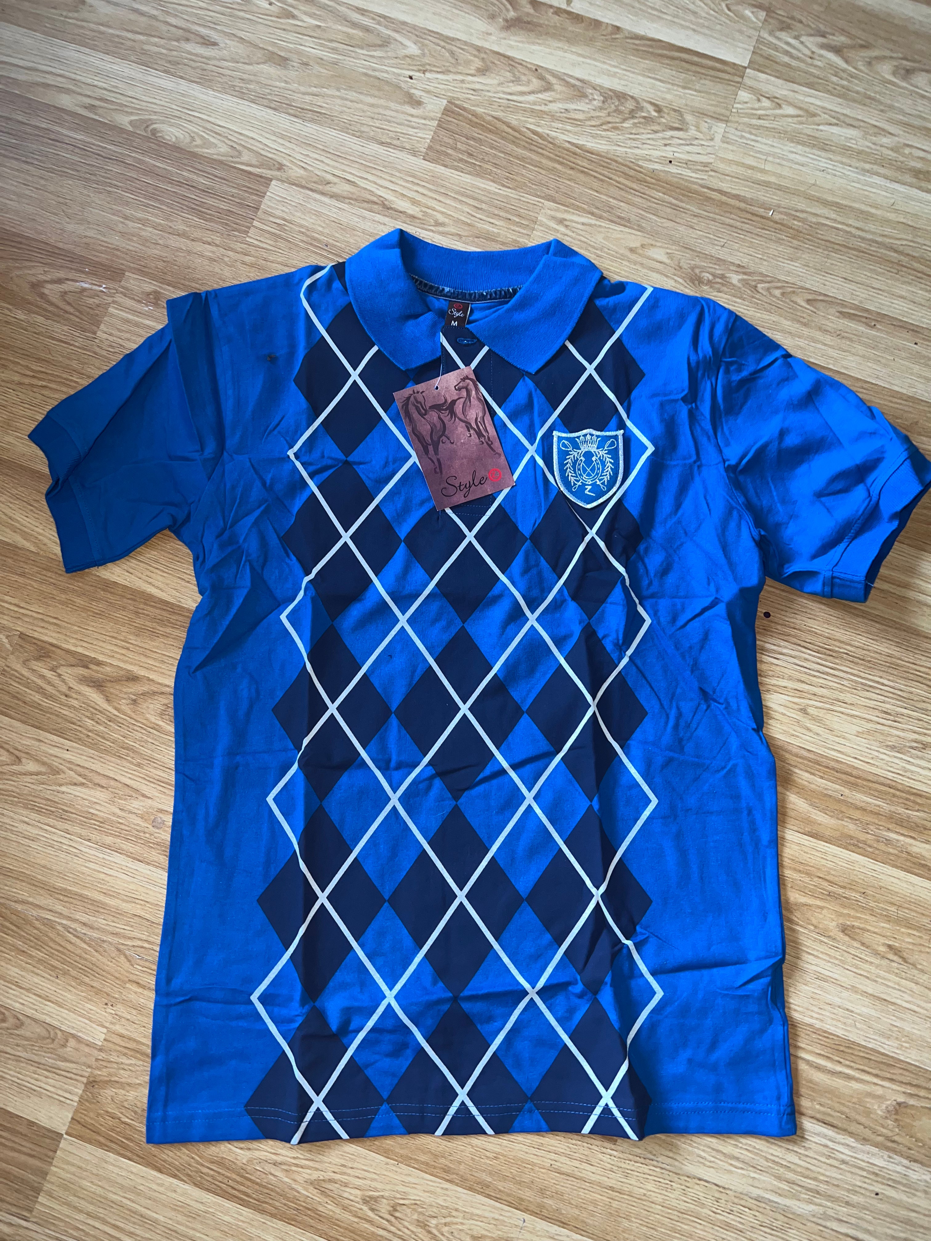 Horze Blue Argle T-Shirt