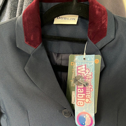 Dublin Haseley Show Jacket - Ladies or Childs - Navy or Black .