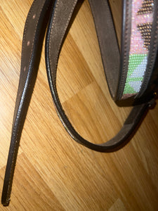 Hv Polo Beaded Leather 95cm Belt