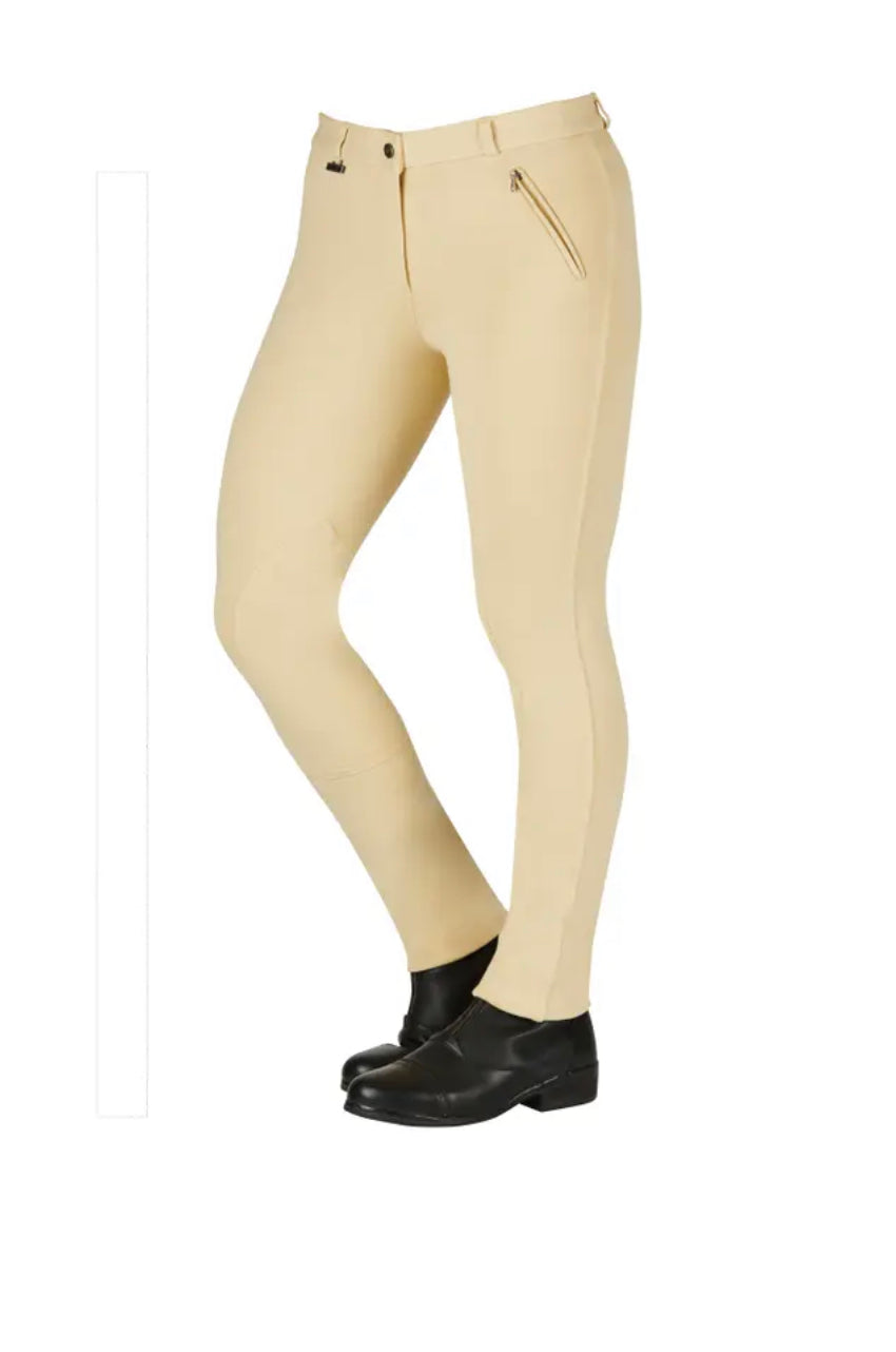 Dublin Supafit Beige Jodphurs - Size 8