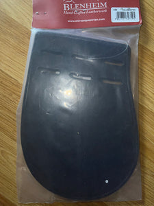 Shires Havana Leather Girth Guard