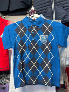 Horze Blue Printed 7/8yrs T-Shirt