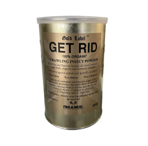 Gold Label Get Rid Powder for Lice etc on Horse/Pony 350gm