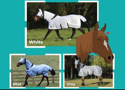 Jump Equestrian Fly Combo Rug - Free Fly Mask - RRP £39.99 .