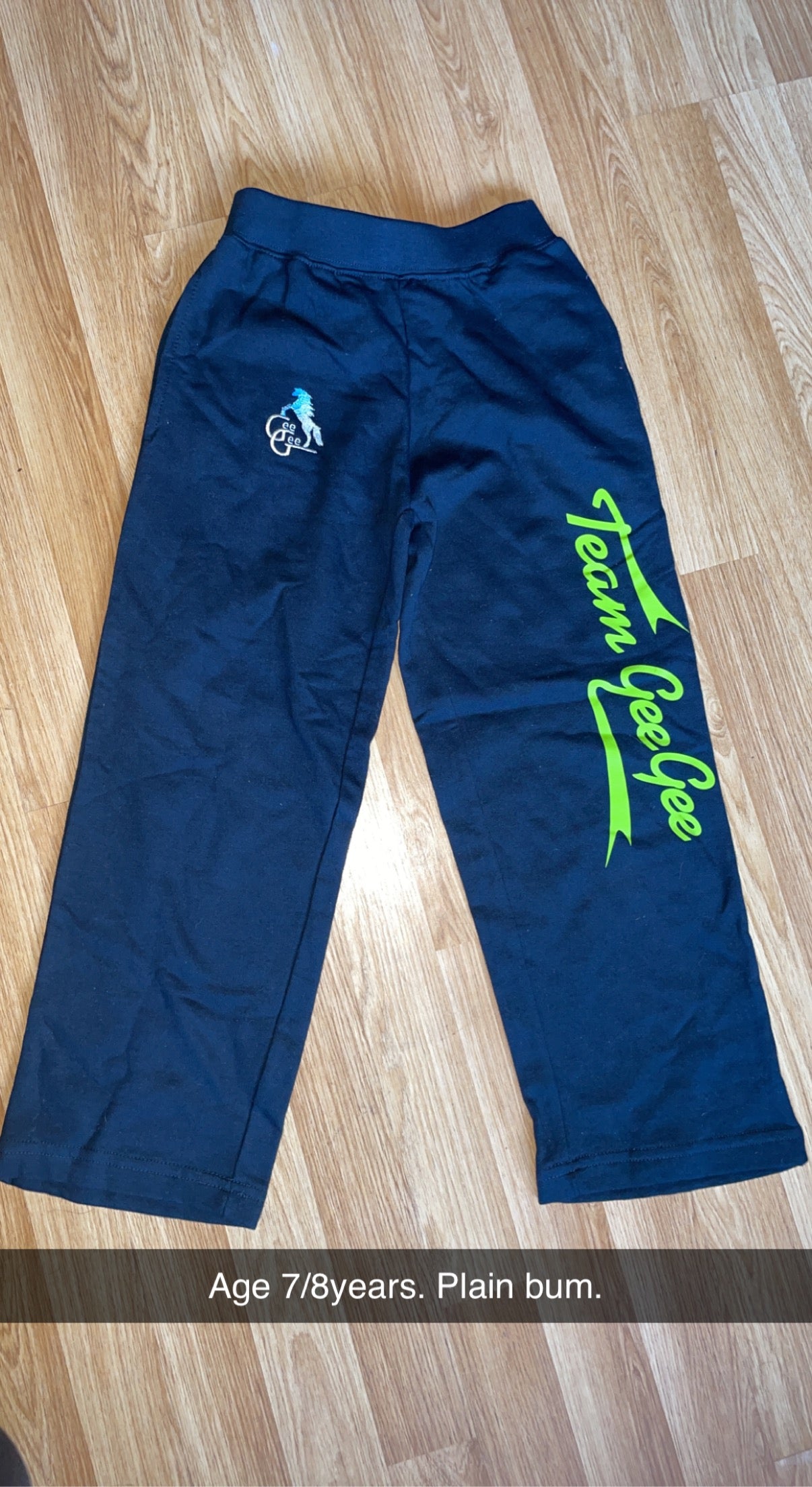 Team Gee Gee Joggers - Ideal over show gear - Childs & Ladies