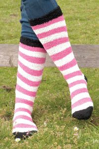 Rhinegold Fluffy Knee High Socks