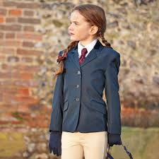 Dublin Haseley Show Jacket - Ladies or Childs - Navy or Black .