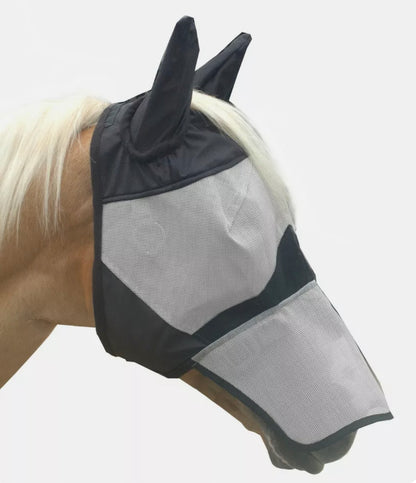 KM Elite Fly Mask - with or without nose .