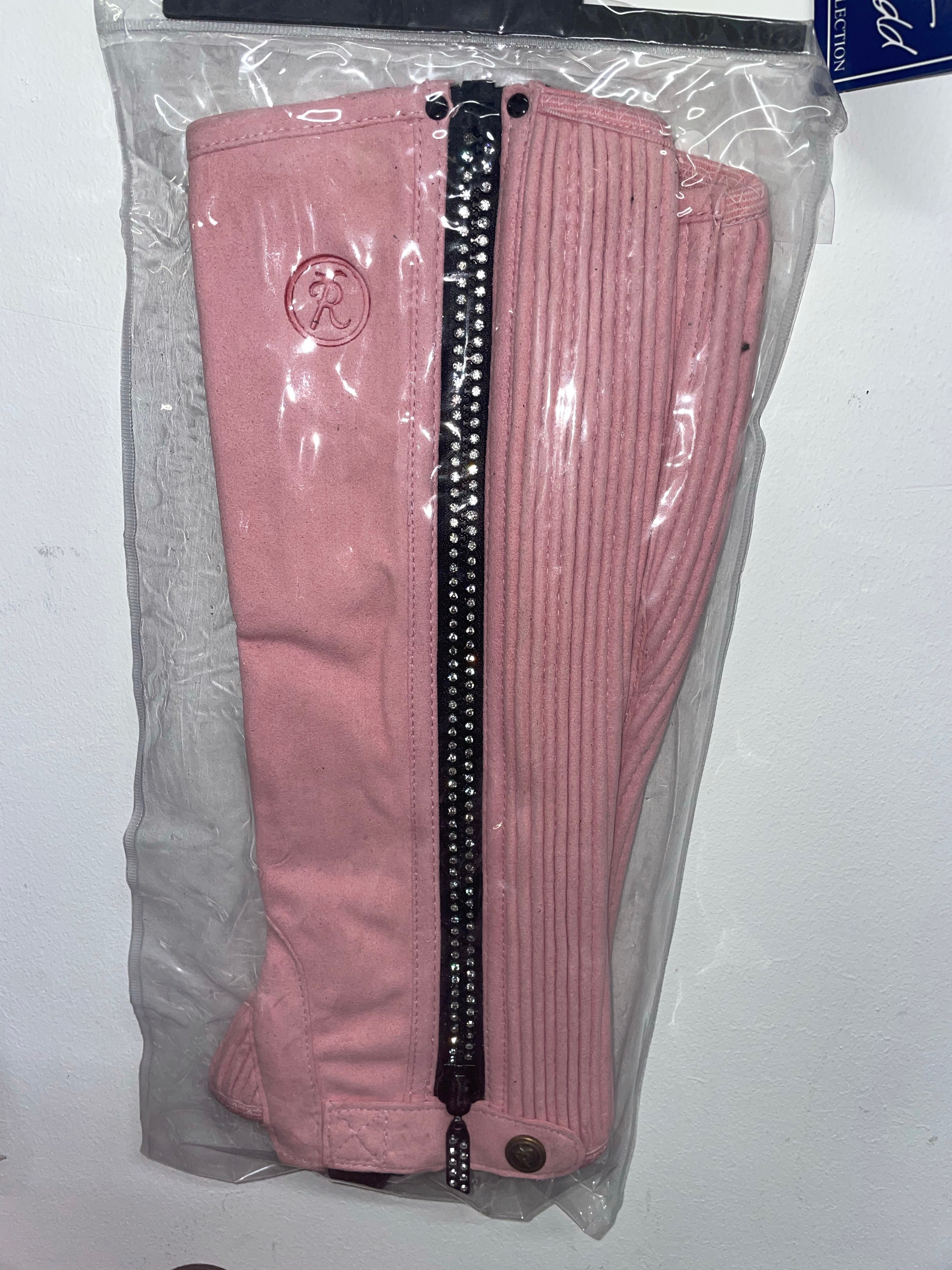 Bling Girls Half Chaps - Purple or Pink
