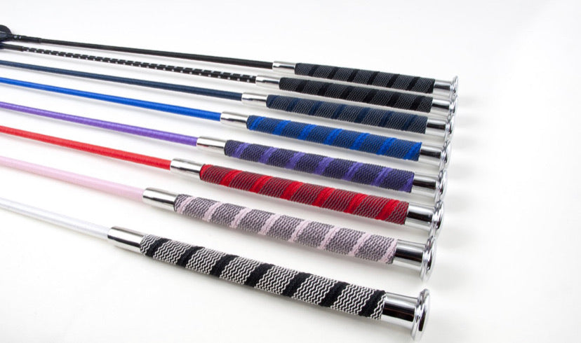 Colorful Riding Crop Coloured Grippy Riding Crop - Collection Only – Nag Mad Equestrian