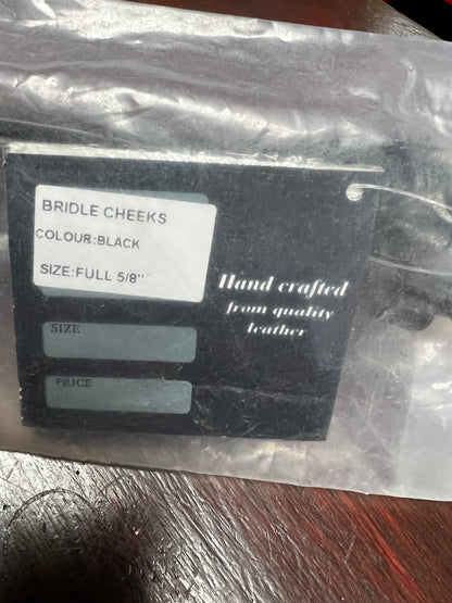 Shires Bleinham 5/8 Full Cheekpieces