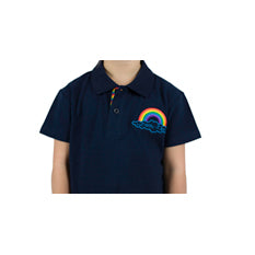 Cameo Equine Rainbow Riders Polo Shirt