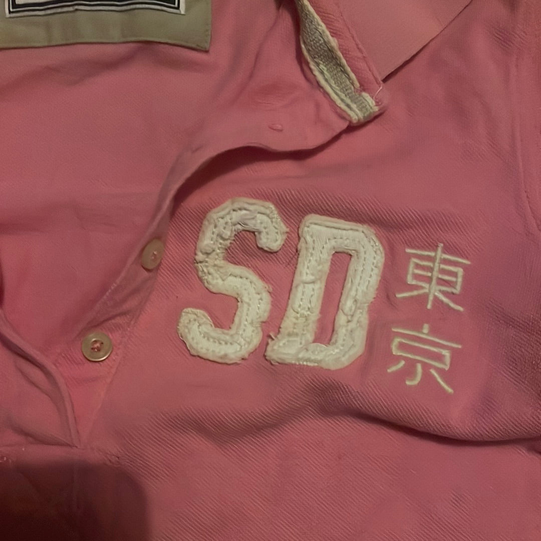Superdry New Pink T-Shirt - Small