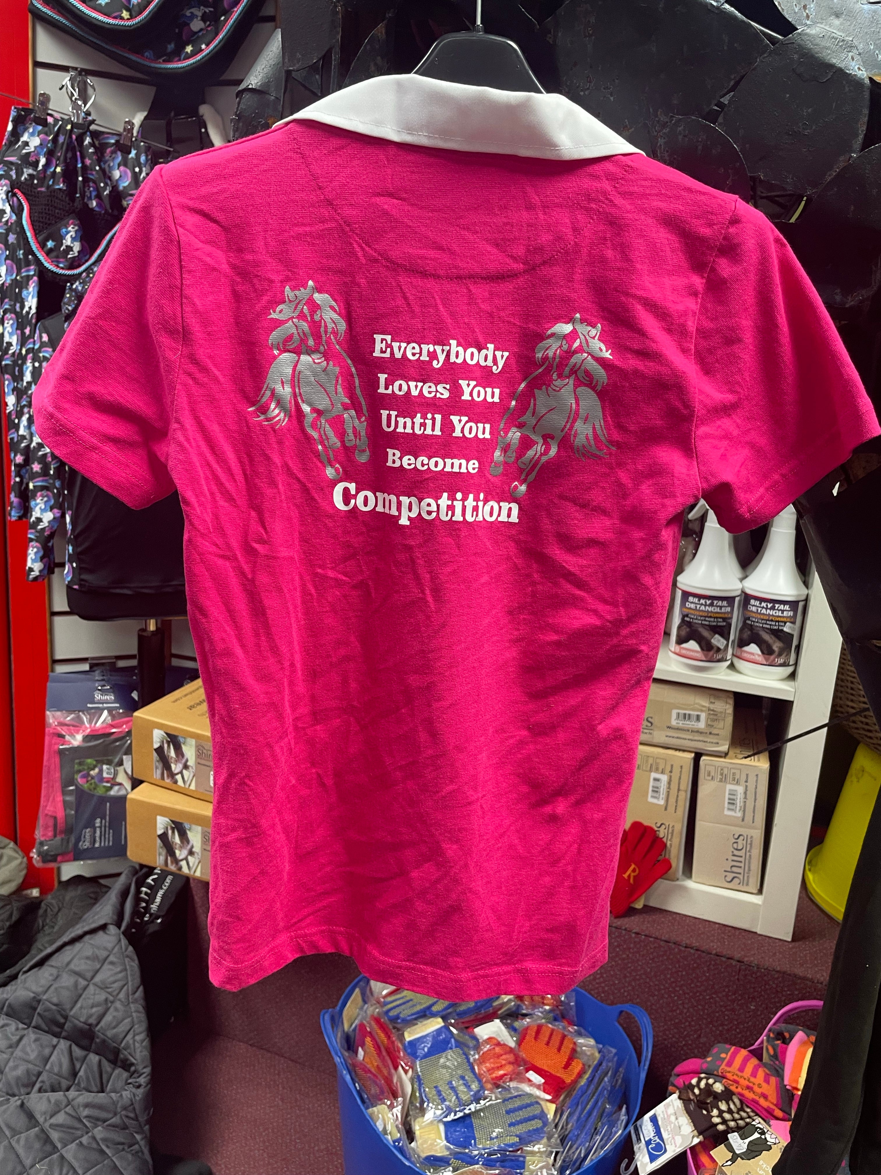 Competition Humour T Shirt - Ladies XS / 8