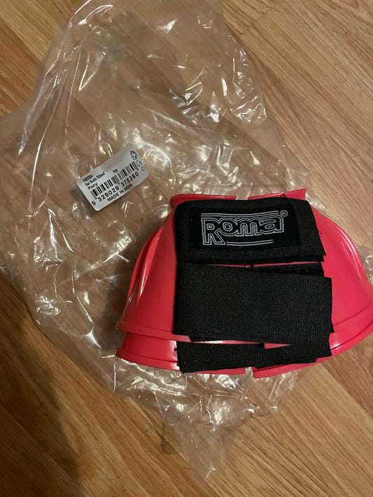 Roma Pink Over Reach Boots - Pink - Velcro Straps