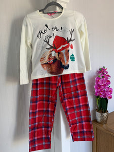 Ho Ho Ho Santa Pony Pyjamas - Childs Sizes Available - Free Delivery 🚚