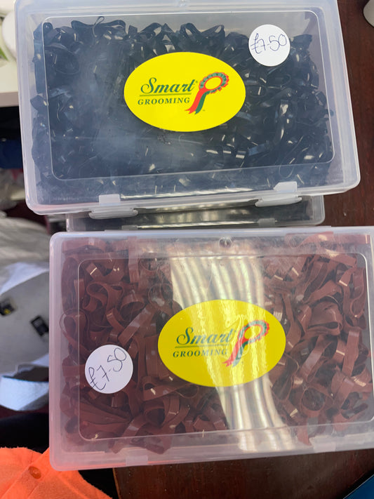 Smart Grooming Silcone Plaiting Bands .