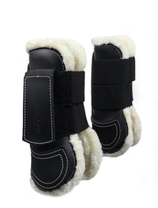Prestige Faux Fur Tendon Boots - Pony to Extra Full