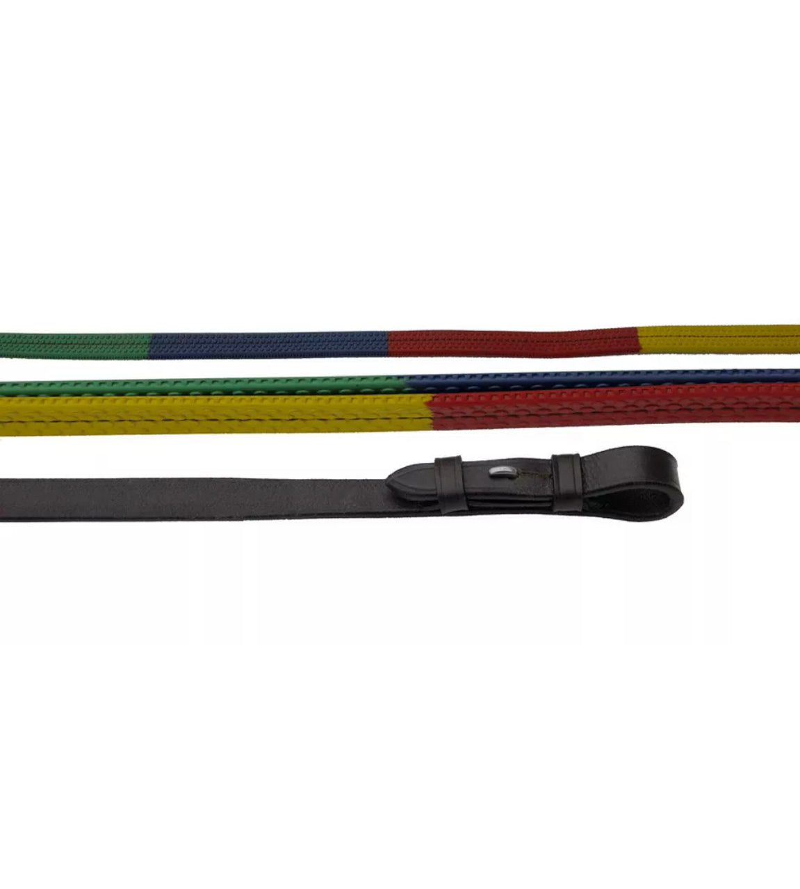 Windsor Coloured Training Reins - Brown Full Size