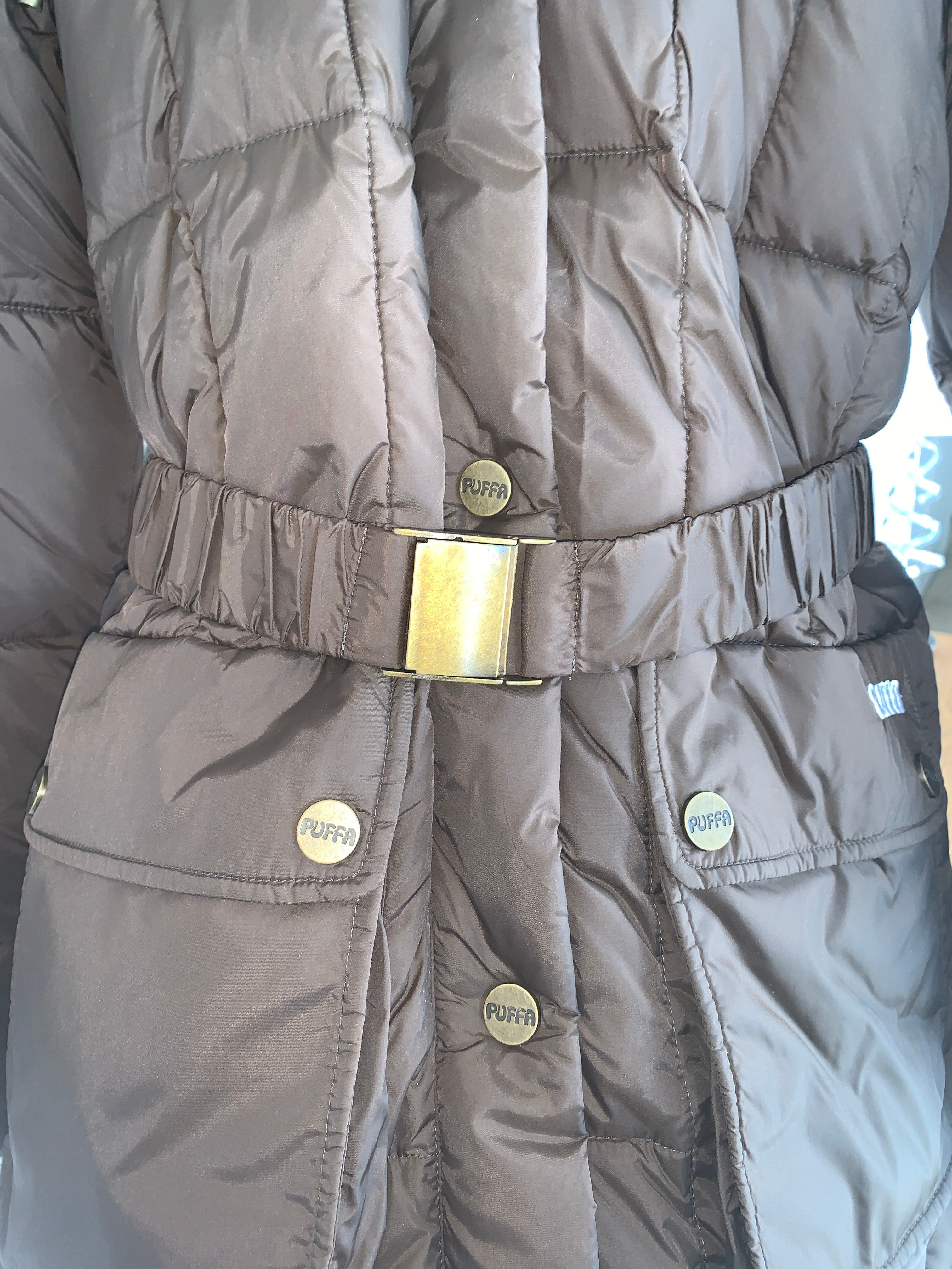 Puffa Mid Length Warm Winter Jacket - Size 8 - Rrp £120