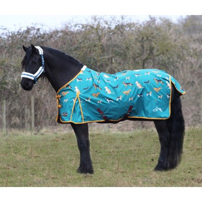 Gallop Dog Print 100gm Turnout Rug