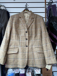 Caldene Southwold Green & Pink Tweed Jacket - Maids 30” or 34”