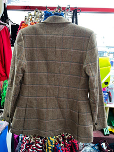 Caldene Southwold Green & Pink Tweed Jacket - Maids 30” or 34”