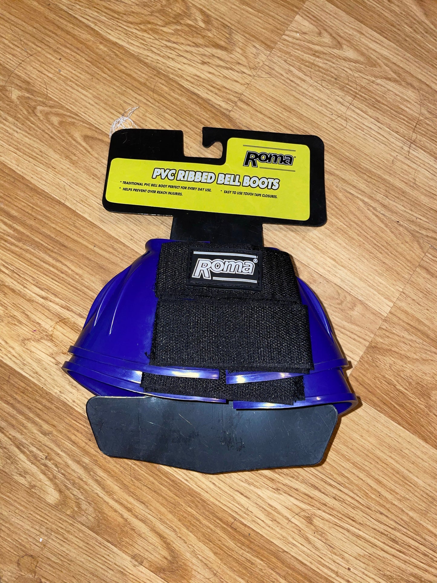 Roma Purple Pony Over Reach Boots - Velcro Straps