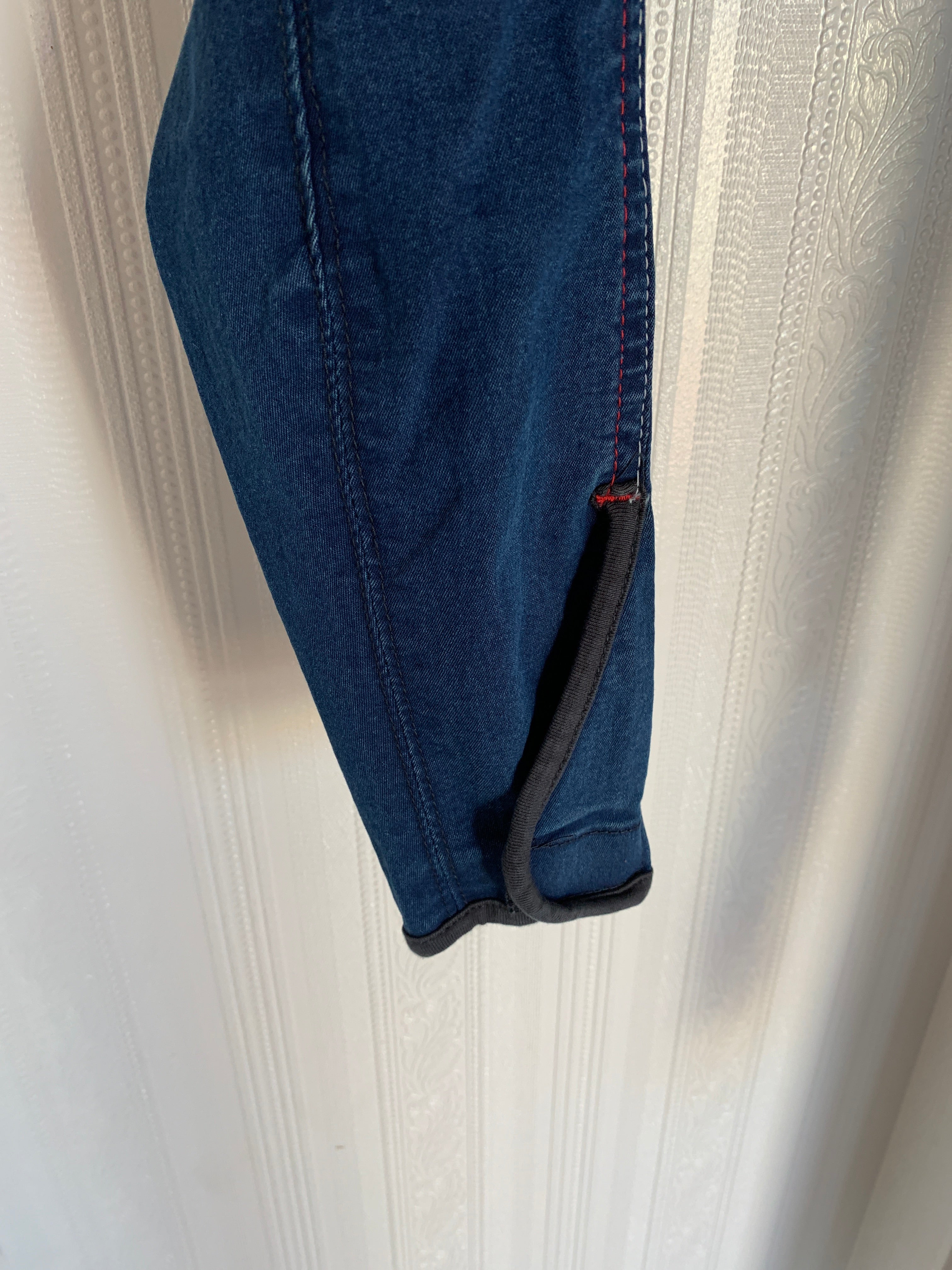 Hkm Denim Breeches - Suede Seat - Size 6 or 8 Ladies