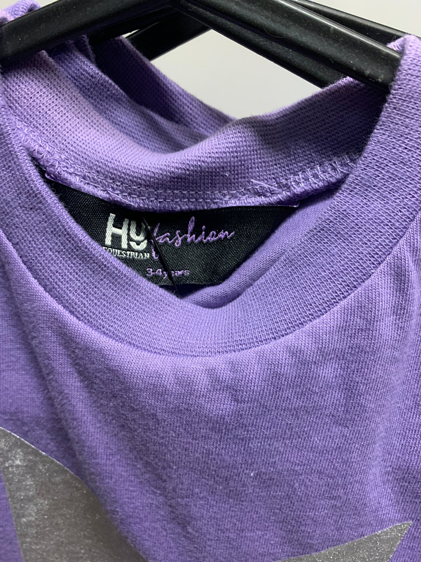Hy Purple Pony Star T-Shirts - Toddler 1/2 3/4yrs - Gorgeous .